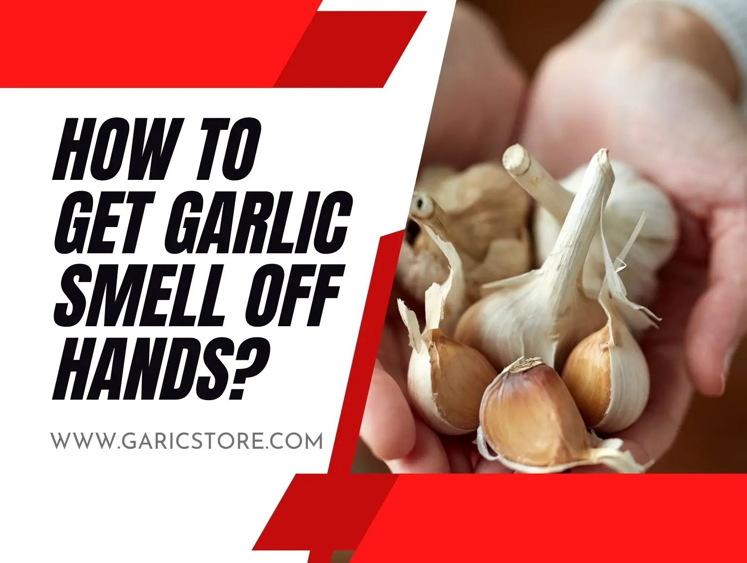 How To Get Garlic Smell off Hands
