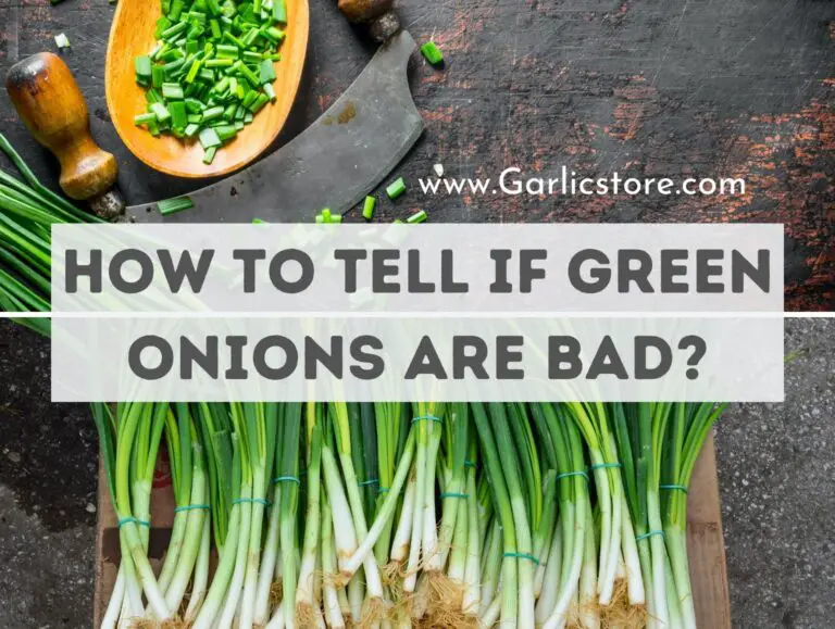 How to Tell if Green Onions Are Bad? - (Know This Now) Garlic Store