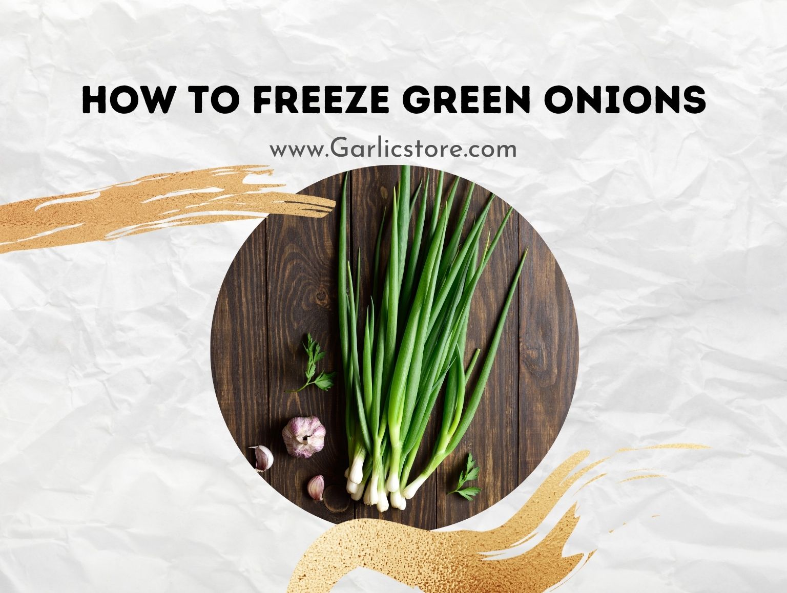 How To Freeze Green Onions Save The Onions Garlic Store