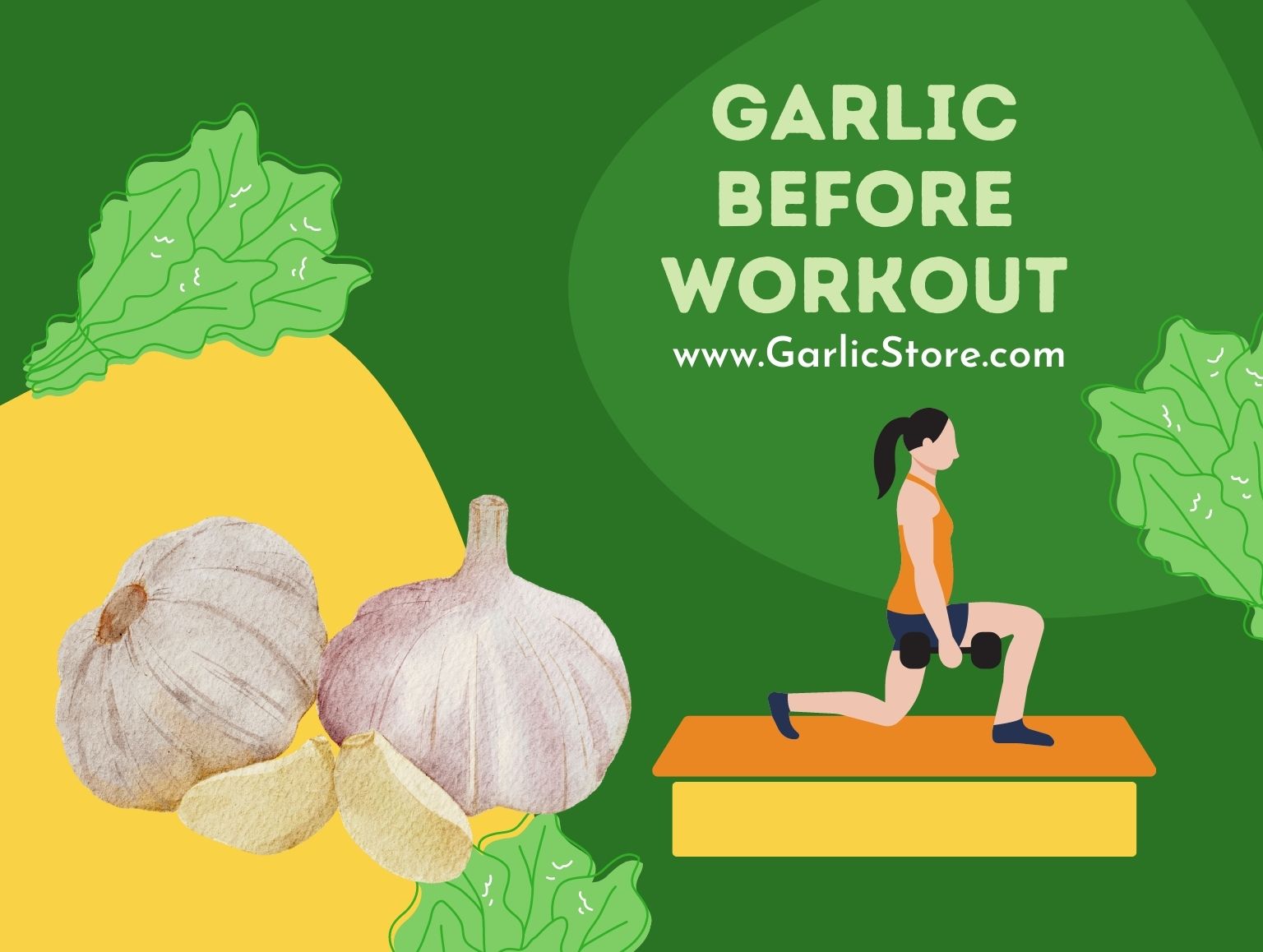 garlic before workout