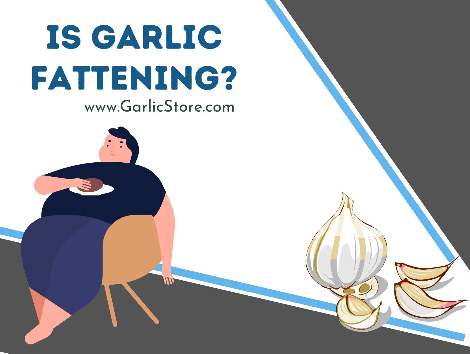 is garlic fattening