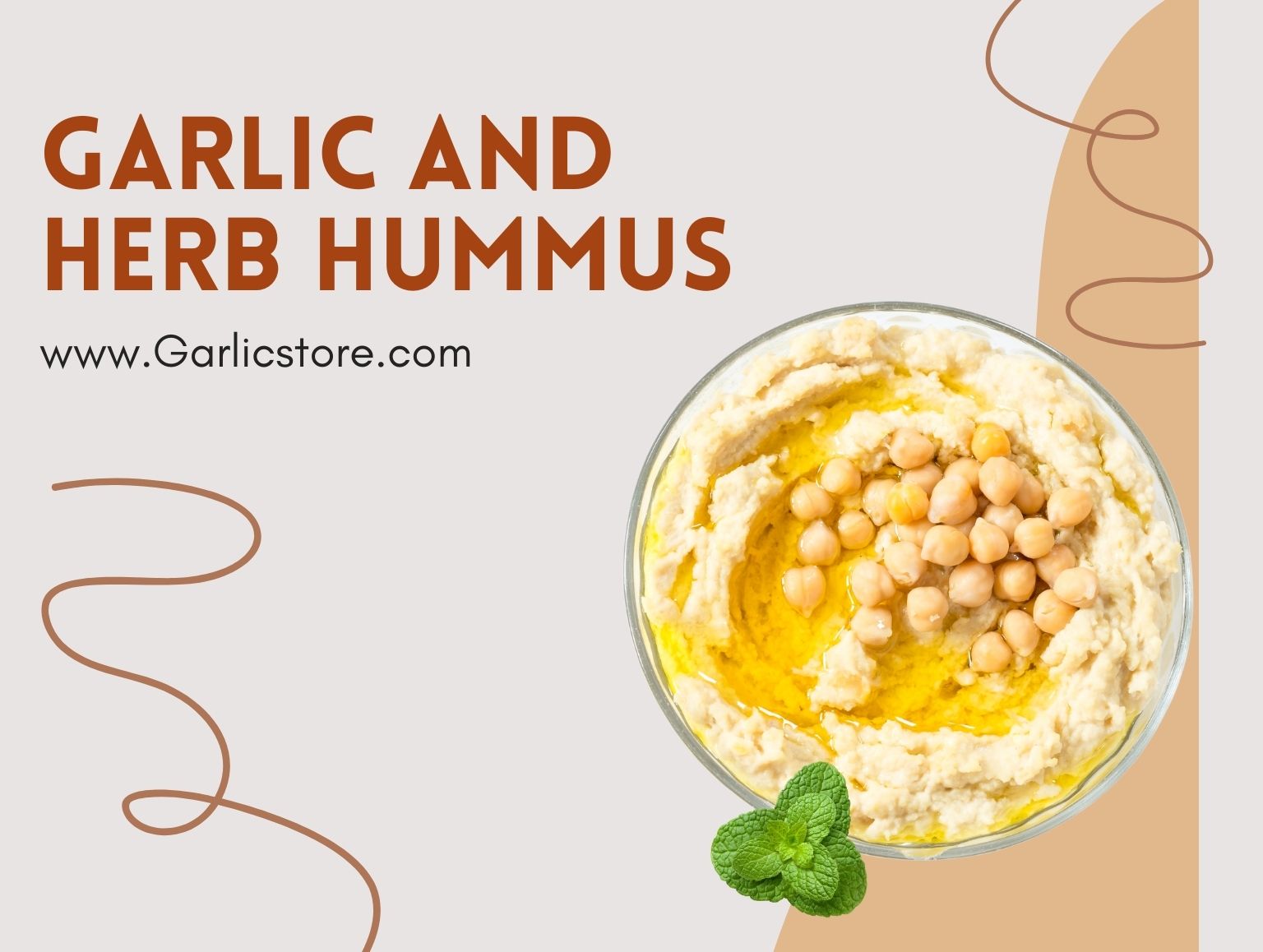 Garlic and Herb Hummus