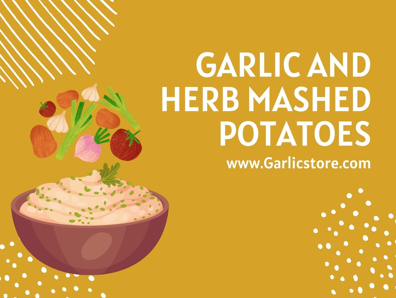 Garlic and Herb Mashed Potatoes