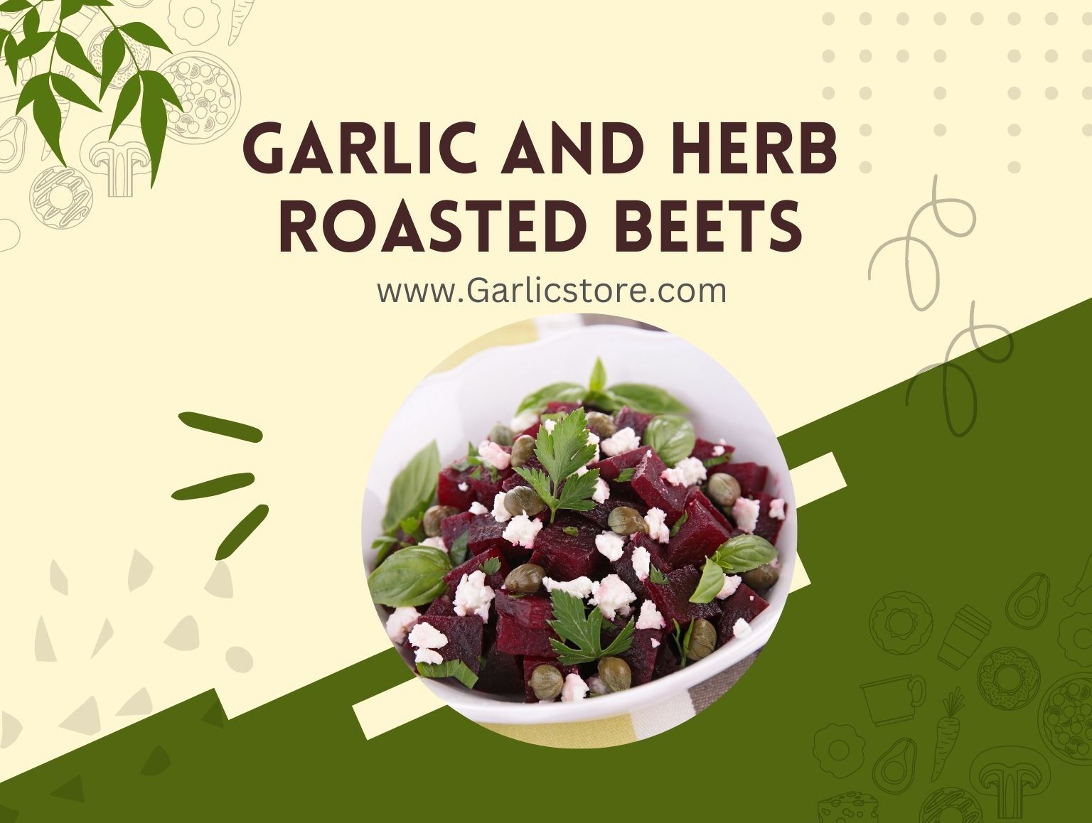 Garlic and Herb Roasted Beets