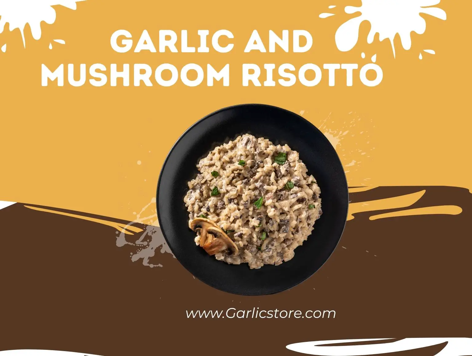Garlic and Mushroom Risotto