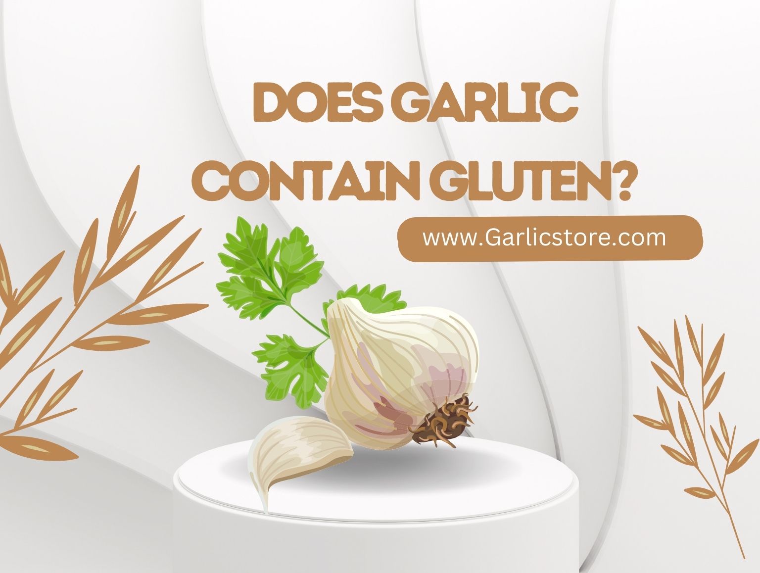 does garlic contain gluten