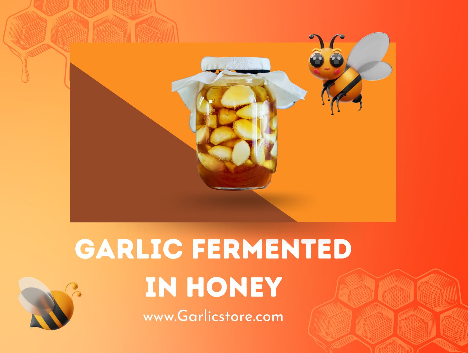 Garlic Fermented in Honey