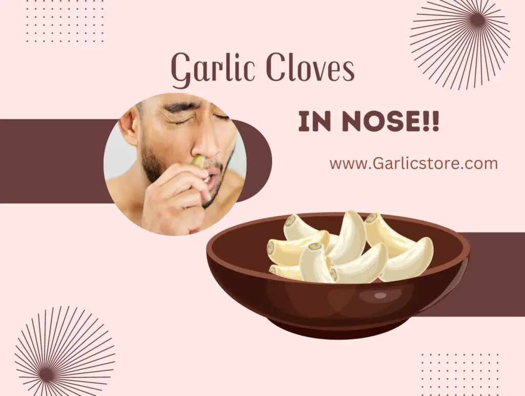 Garlic Cloves in Nose Does it Really Work? Garlic Store