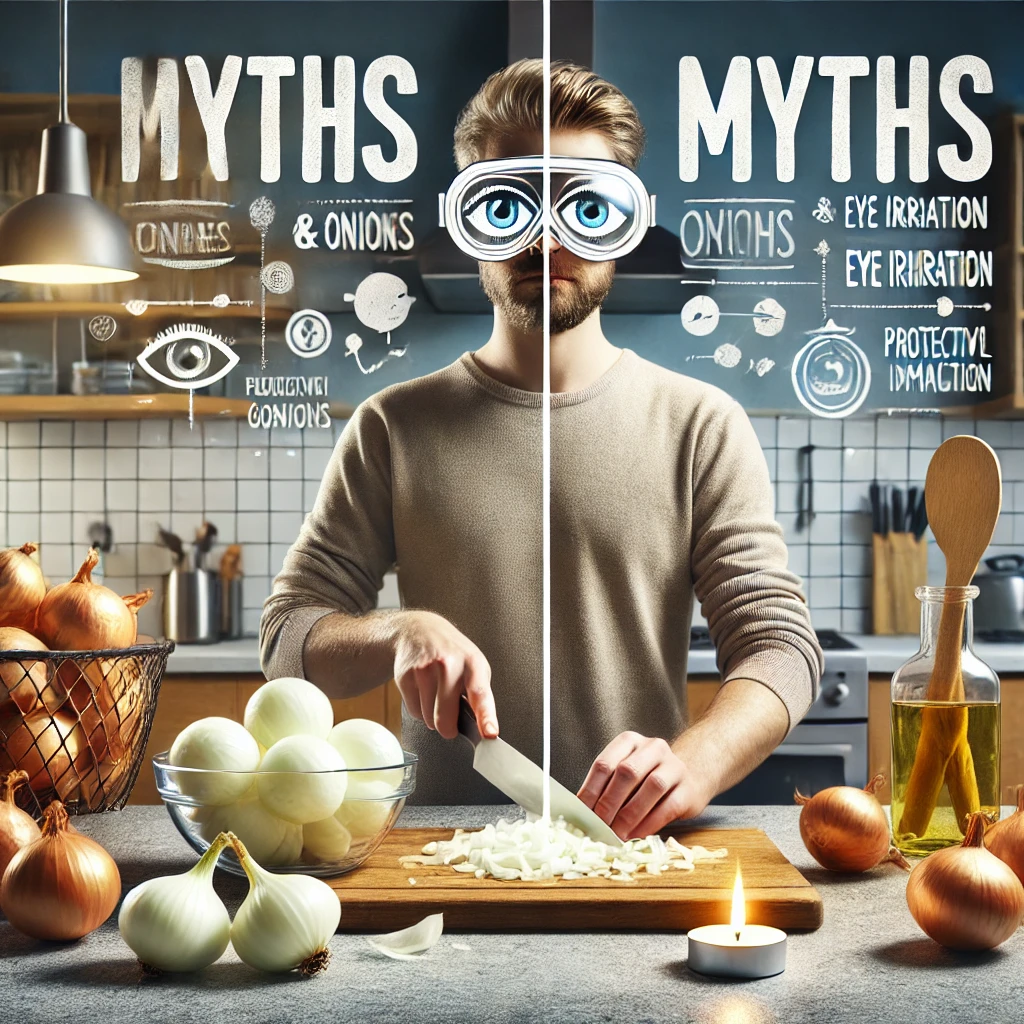 myths about onions and eye damage