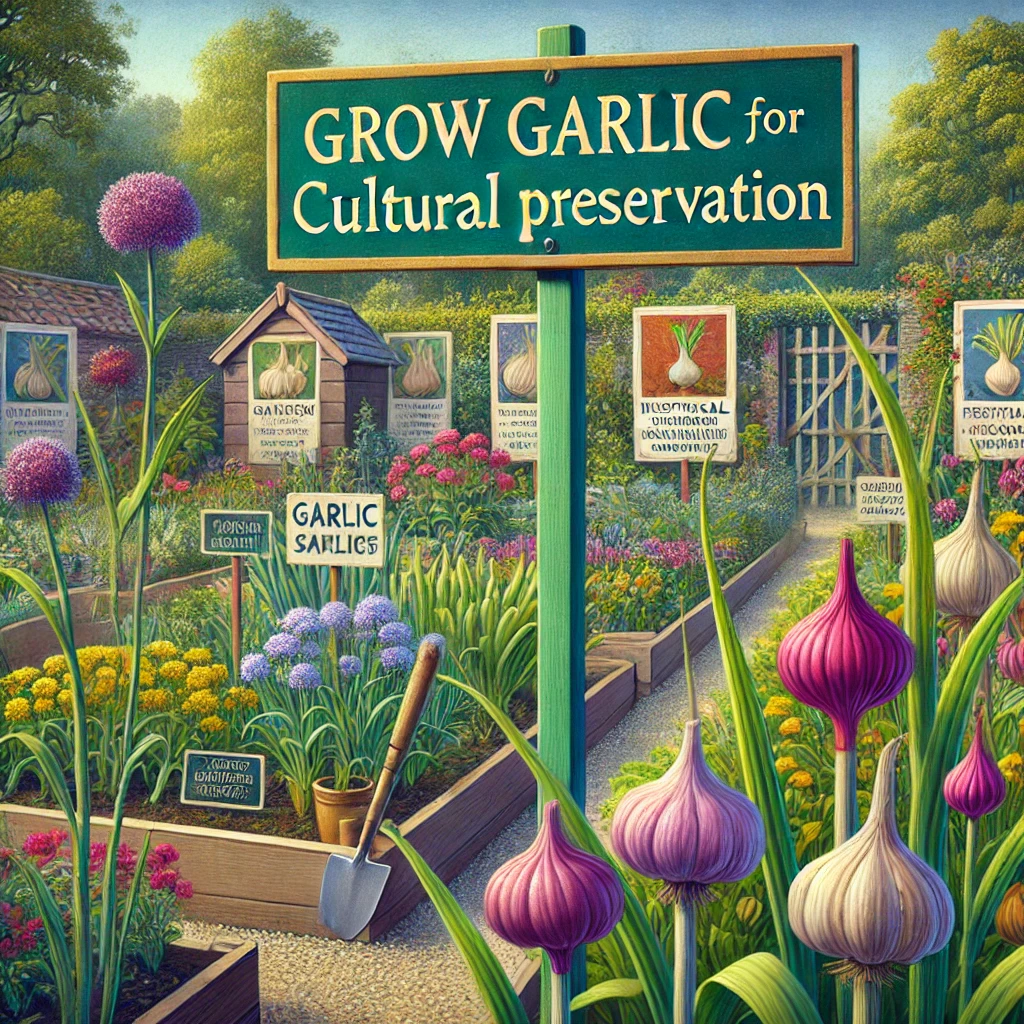 Grow Garlic for Cultural Preservation