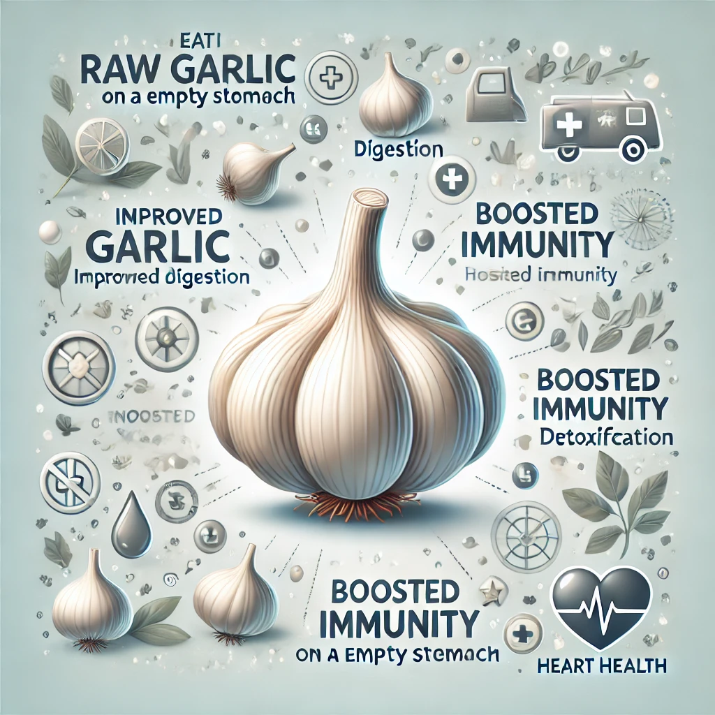 Benefits Of Eating Raw Garlic Empty Stomach