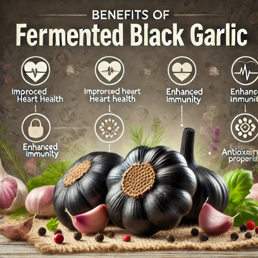 Benefits Of Fermented Black Garlic