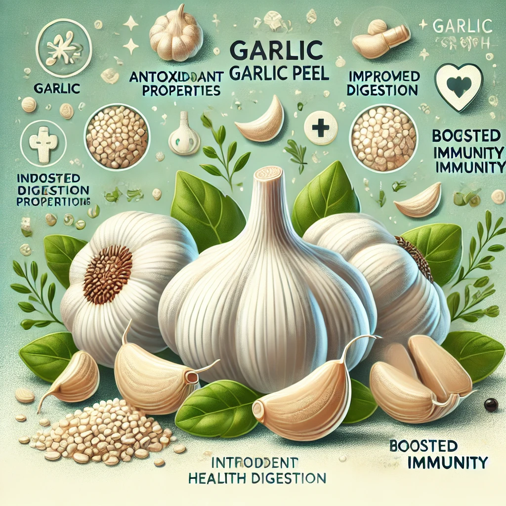 Benefits Of Garlic Peel