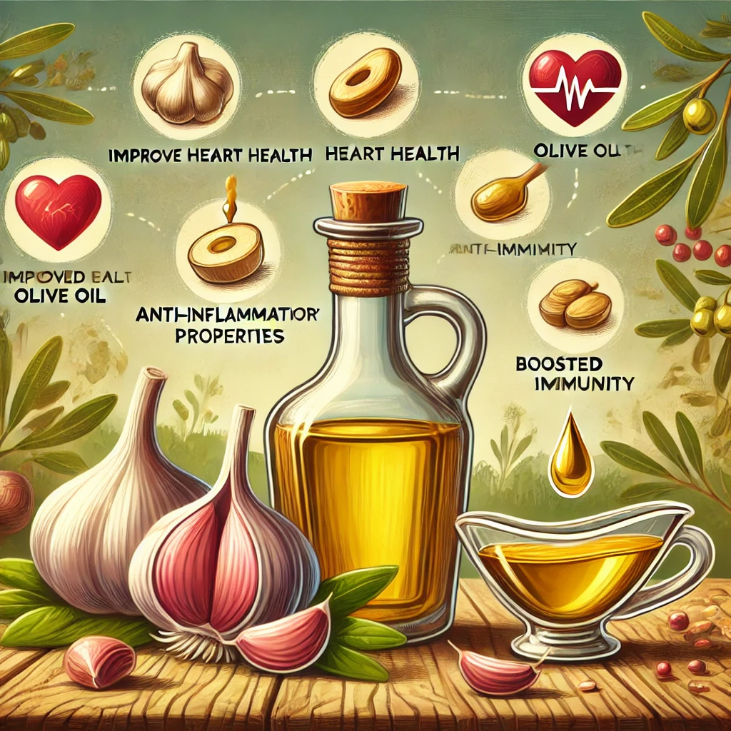 Garlic And Olive Oil Benefits