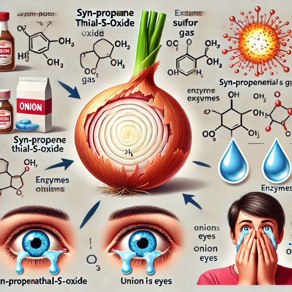 science behind onion tears