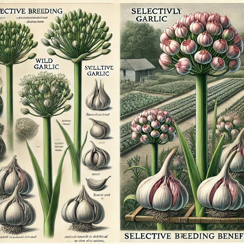 selective breeding impact on garlic