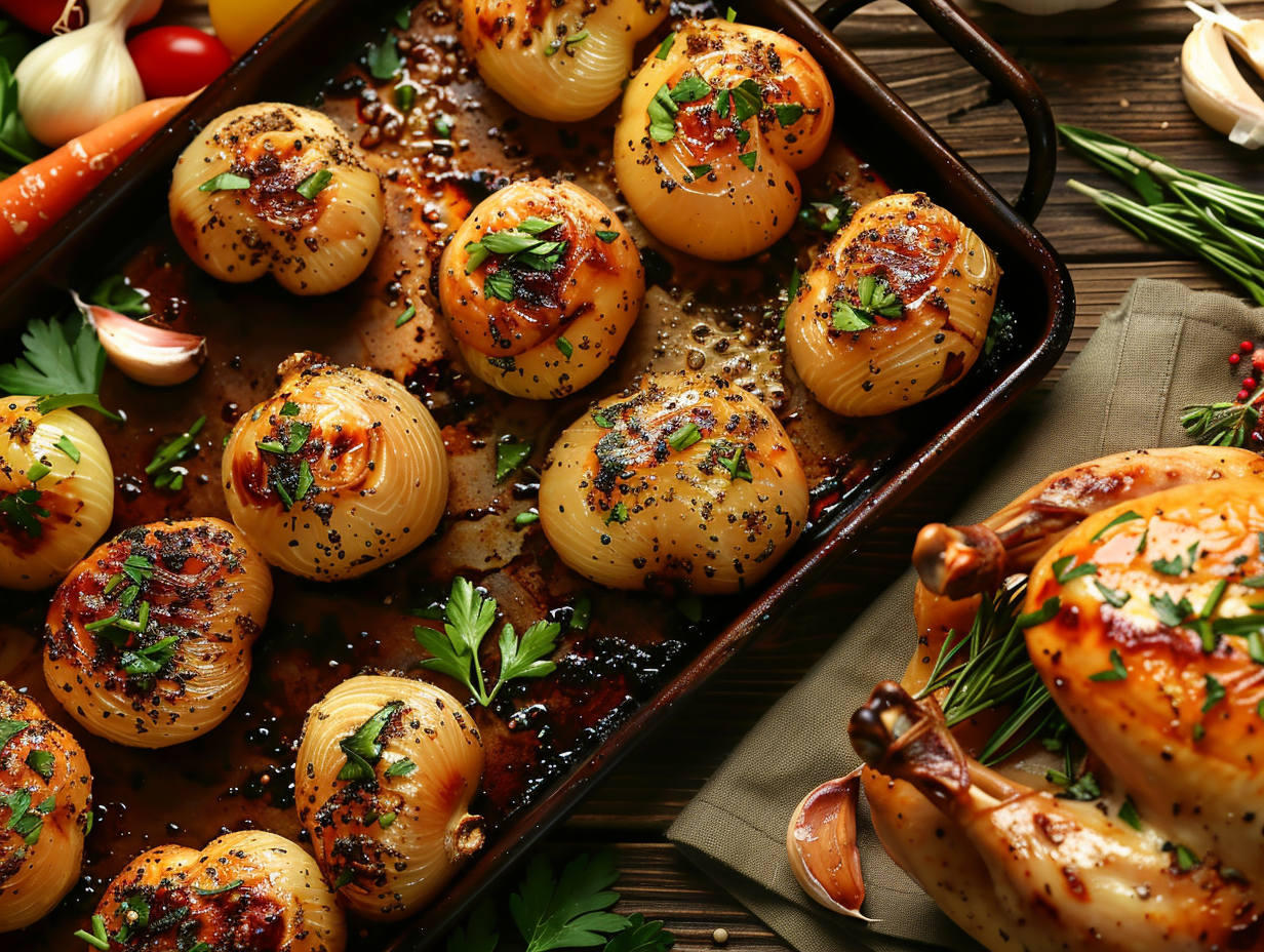 Garlic & Herb Roasted Turnips Recipe