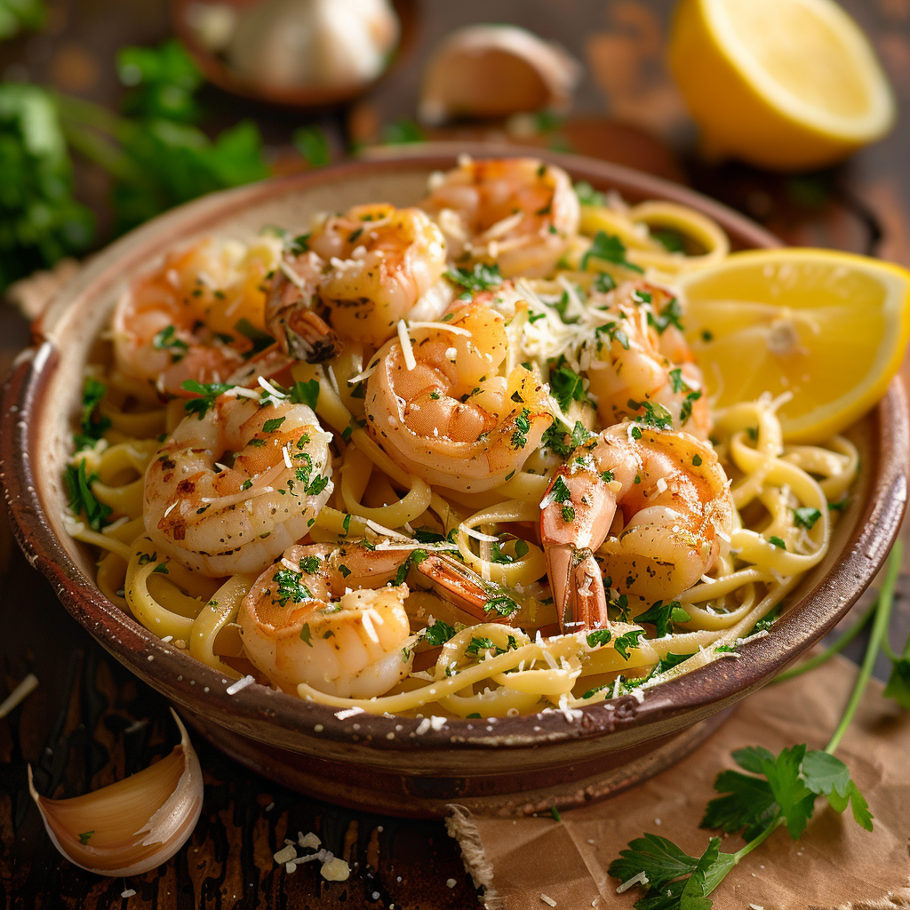 Garlic and Herb Shrimp Scampi