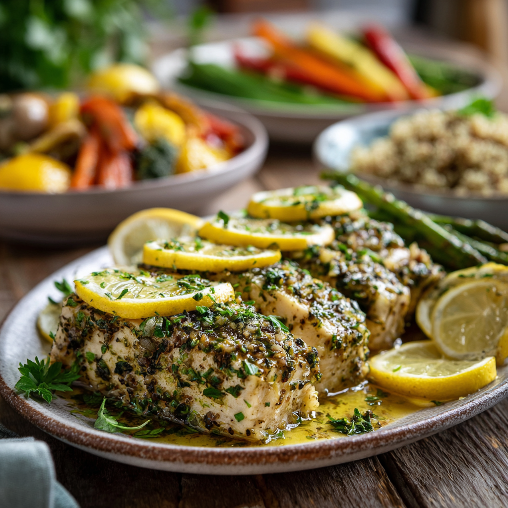 Garlic and Herb Baked Mahi-Mahi Recipe